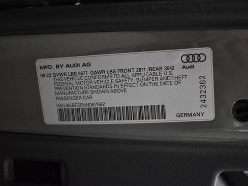 Used 2022 Audi A6 3.0T allroad Prestige w/ Prestige Package image 42