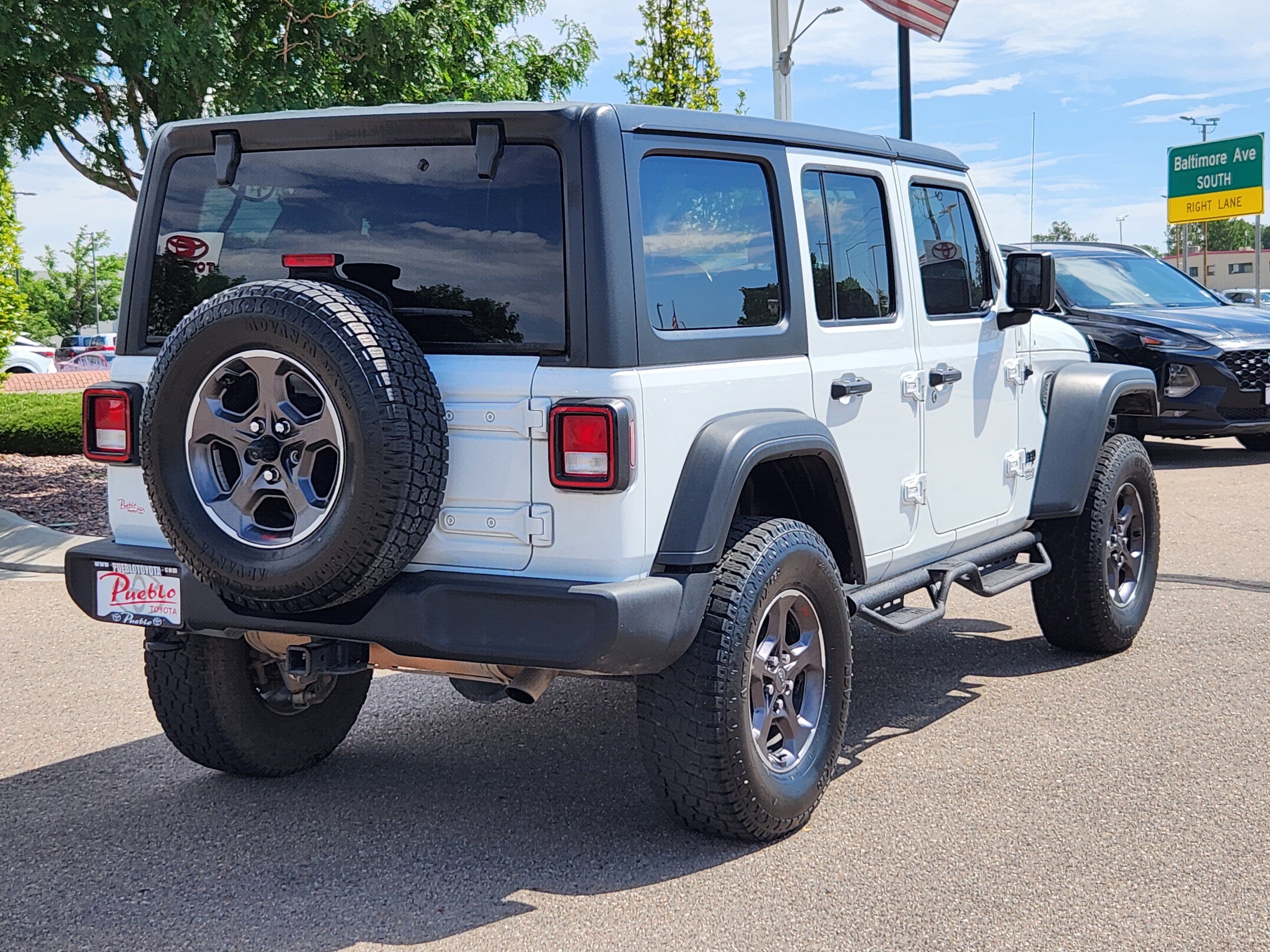 Used 2021 Jeep Wrangler Unlimited Sport AWD/4WD image 3