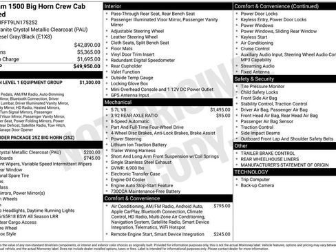 Used 2020 RAM 1500 Big Horn image 16