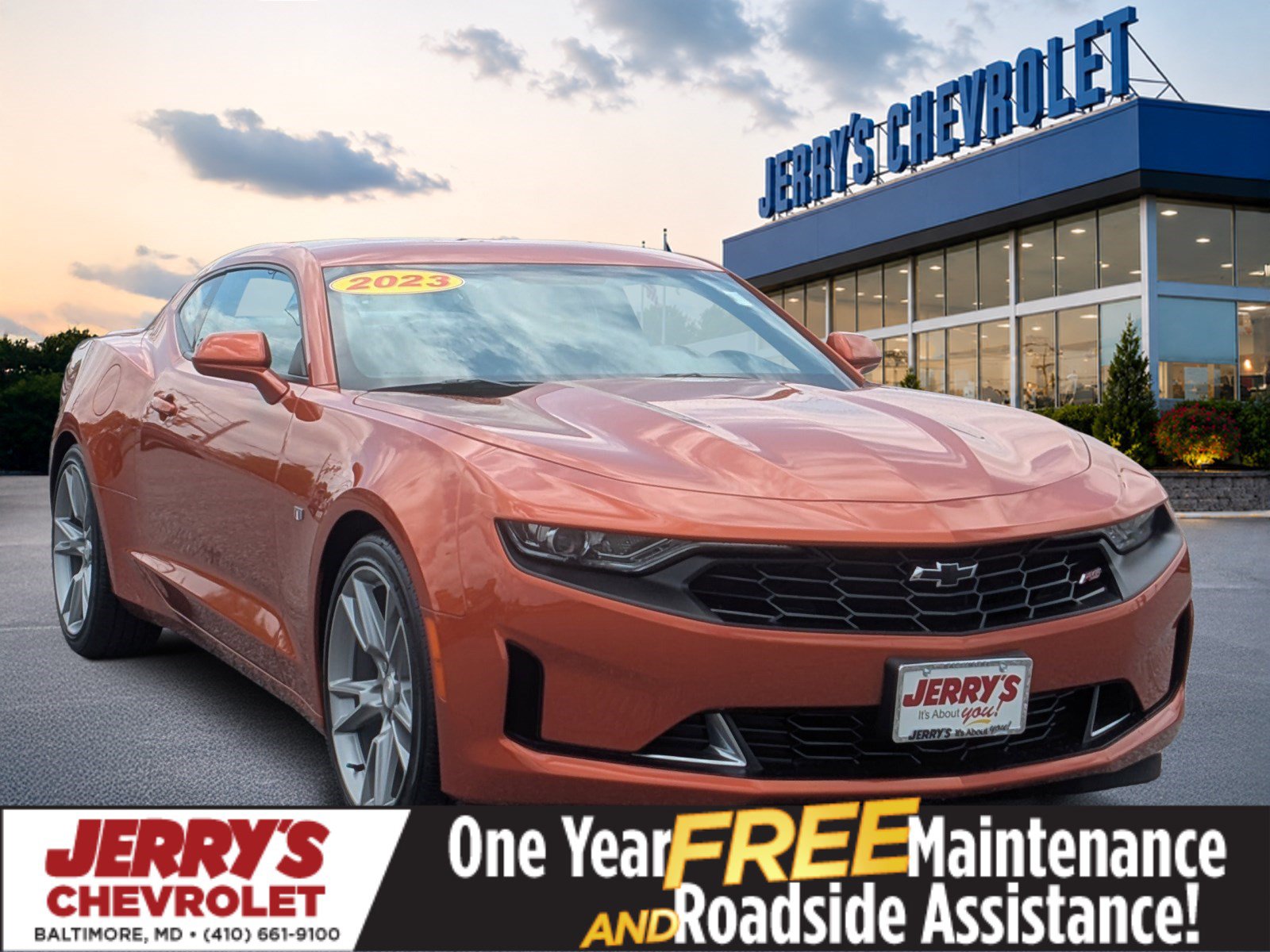 Certified 2022 Chevrolet Camaro LT w/ RS Package RWD image 1