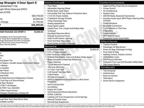 Used 2023 Jeep Wrangler Sport S image 29