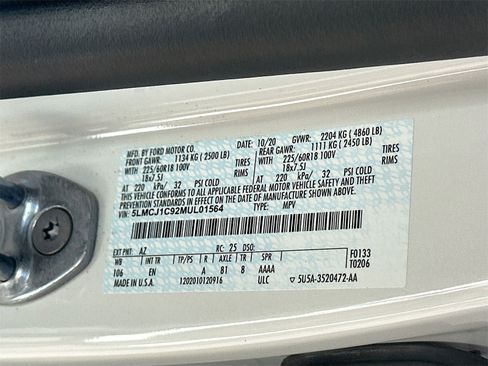 Used 2021 Lincoln Corsair FWD image 31