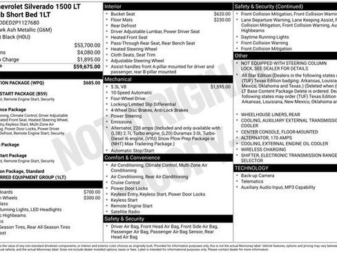 Used 2023 Chevrolet Silverado 1500 LT w/ Protection Package AWD/4WD image 20