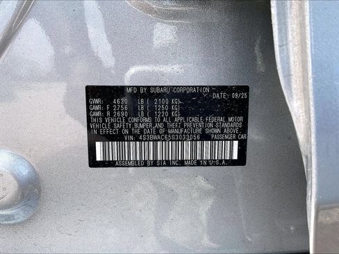 Certified 2025 Subaru Legacy Premium AWD/4WD image 32