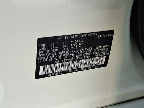 Used 2023 Subaru Legacy Premium image 26