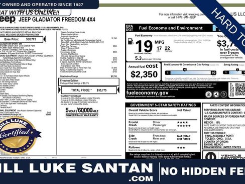 Used 2023 Jeep Gladiator Sport image 1