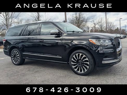 Certified 2022 Lincoln Navigator L Black Label image 1