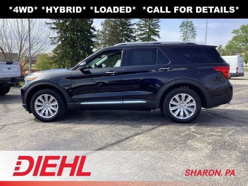 Used 2023 Ford Explorer Limited w/ Hybrid Equipment Group 310A AWD/4WD image 5