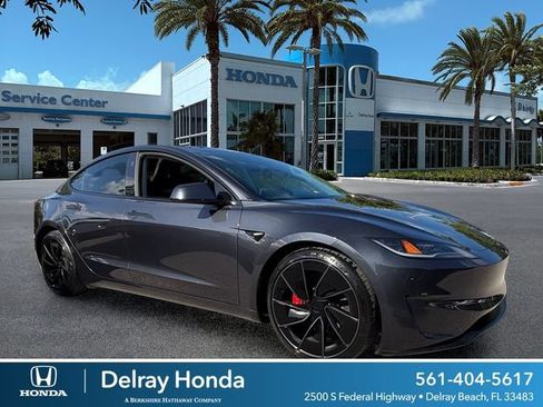 Used 2024 Tesla Model 3 Performance AWD/4WD image 1