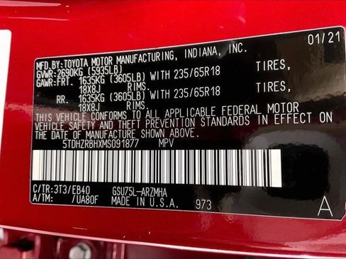 Used 2021 Toyota Highlander XLE image 35