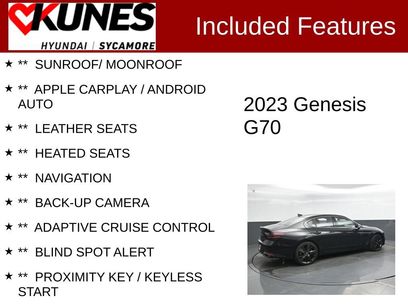 Used 2023 Genesis G70 3.3T w/ Sport Prestige Package