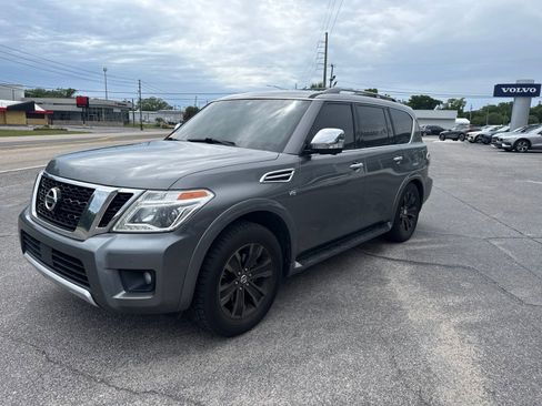 Used 2018 Nissan Armada Platinum w/ Captain Seat Package RWD image 3