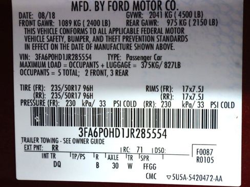 Used 2018 Ford Fusion SE image 40