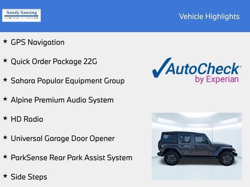 New 2026 Jeep Wrangler Sahara AWD/4WD image 7