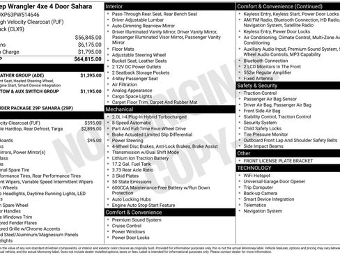 Used 2023 Jeep Wrangler Unlimited Sahara w/ Cold Weather Group image 3