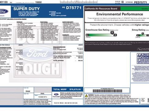 Used 2023 Ford F250 Lariat w/ Lariat Ultimate Package AWD/4WD image 38