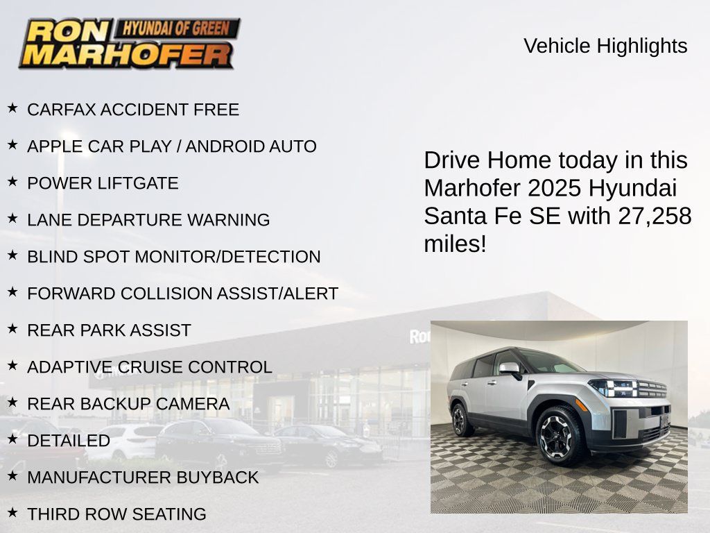 Used 2025 Hyundai Santa Fe SE FWD image 15