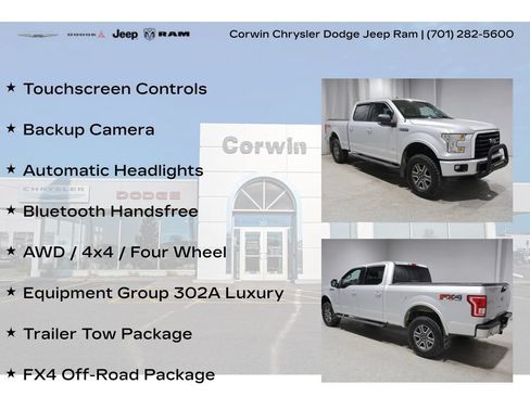 Used 2016 Ford F150 XLT w/ Equipment Group 302A Luxury AWD/4WD image 8