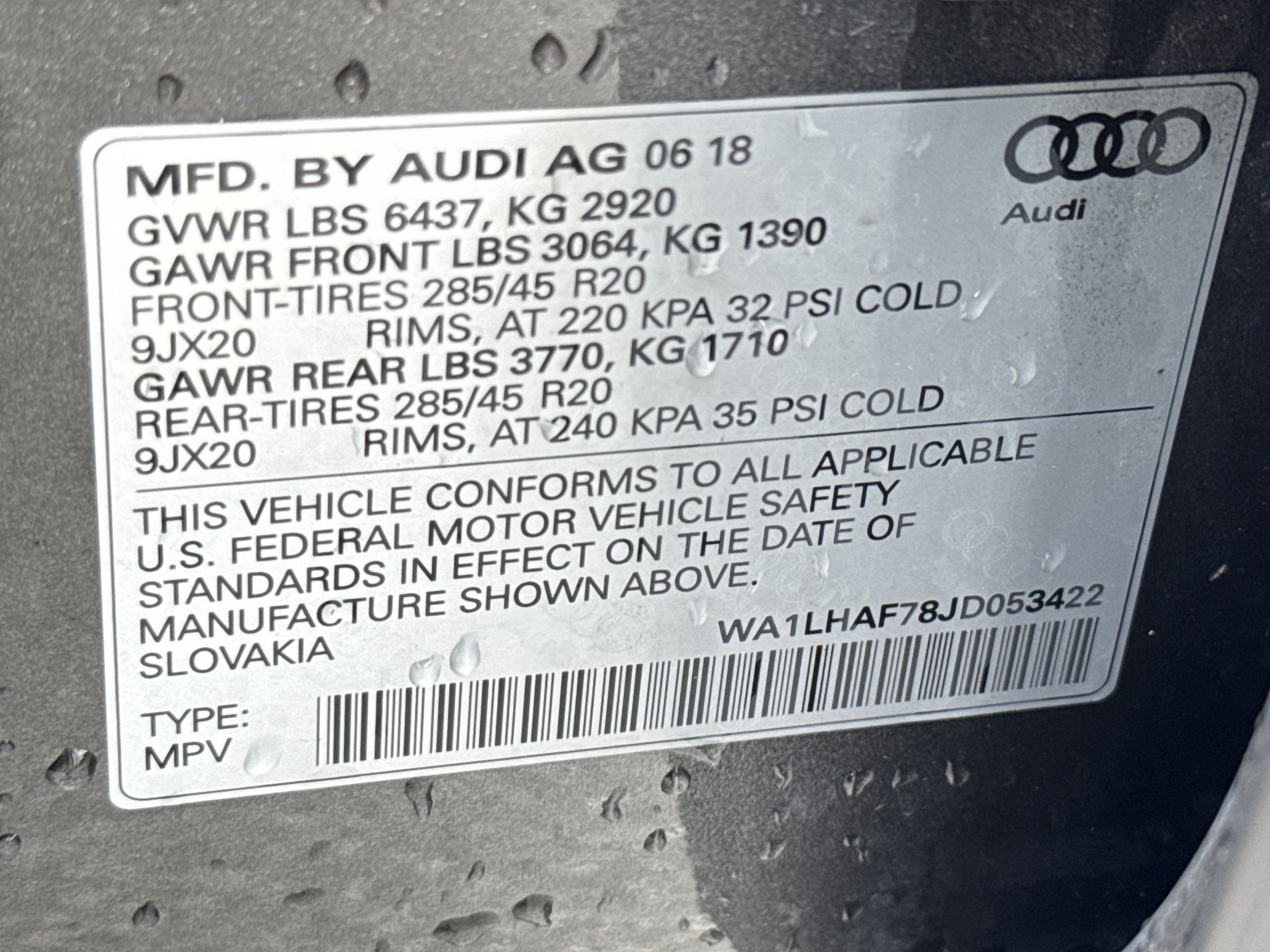 Used 2018 Audi Q7 2.0T Premium Plus w/ Premium Plus Package AWD/4WD image 33