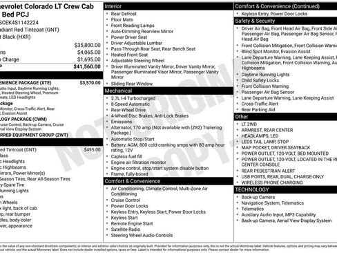 Used 2025 Chevrolet Colorado LT w/ LT Convenience Package RWD image 6