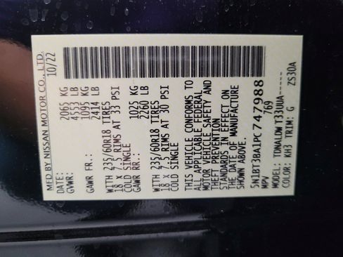 Used 2023 Nissan Rogue SV FWD image 33