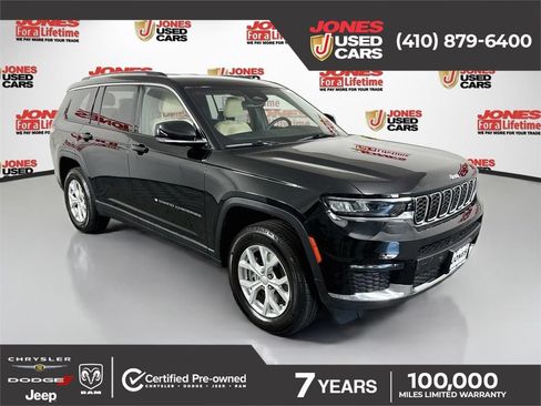 Used 2023 Jeep Grand Cherokee L Limited w/ Luxury Tech Group II AWD/4WD image 1