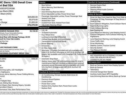 Used 2023 GMC Sierra 1500 Denali w/ Denali Reserve Package AWD/4WD image 10