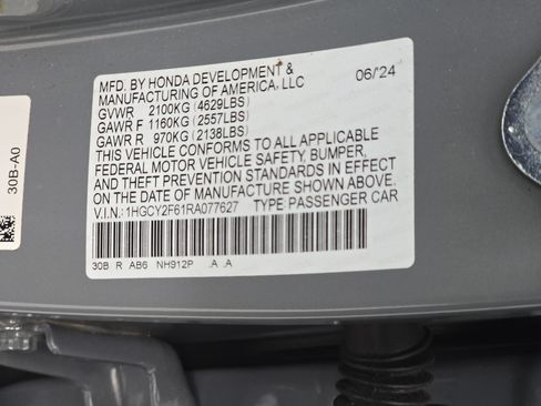 Used 2024 Honda Accord EX-L image 35