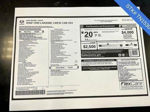 New 2026 RAM 1500 Laramie w/ Night Edition image 5