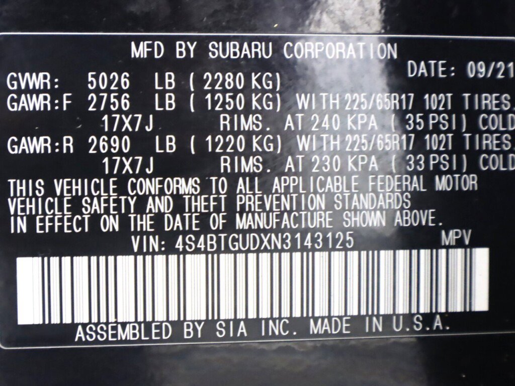 Used 2022 Subaru Outback Wilderness AWD/4WD image 41