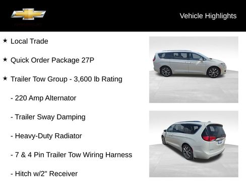 Used 2017 Chrysler Pacifica Limited FWD image 10