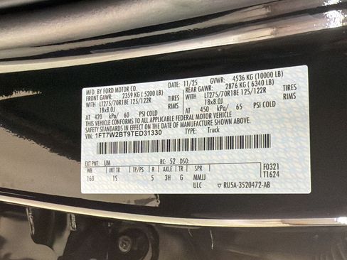 New 2026 Ford F250 XL w/ STX Appearance Package AWD/4WD image 21