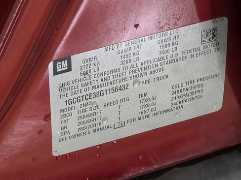 Used 2016 Chevrolet Colorado LT w/ LT Convenience Package AWD/4WD image 20