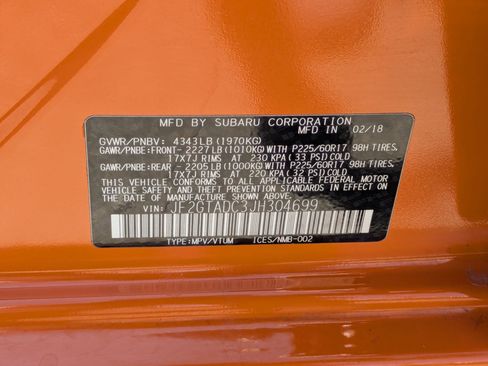 Used 2018 Subaru Crosstrek 2.0i Premium w/ Eyesight System AWD/4WD image 30