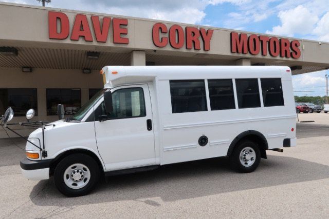 Used 2014 Chevrolet Express 3500 w/ School Bus Package RWD image 1
