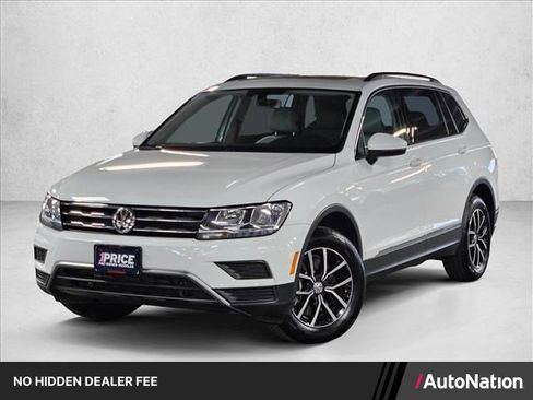 Used 2021 Volkswagen Tiguan SE w/ Panoramic Sunroof Package FWD image 1