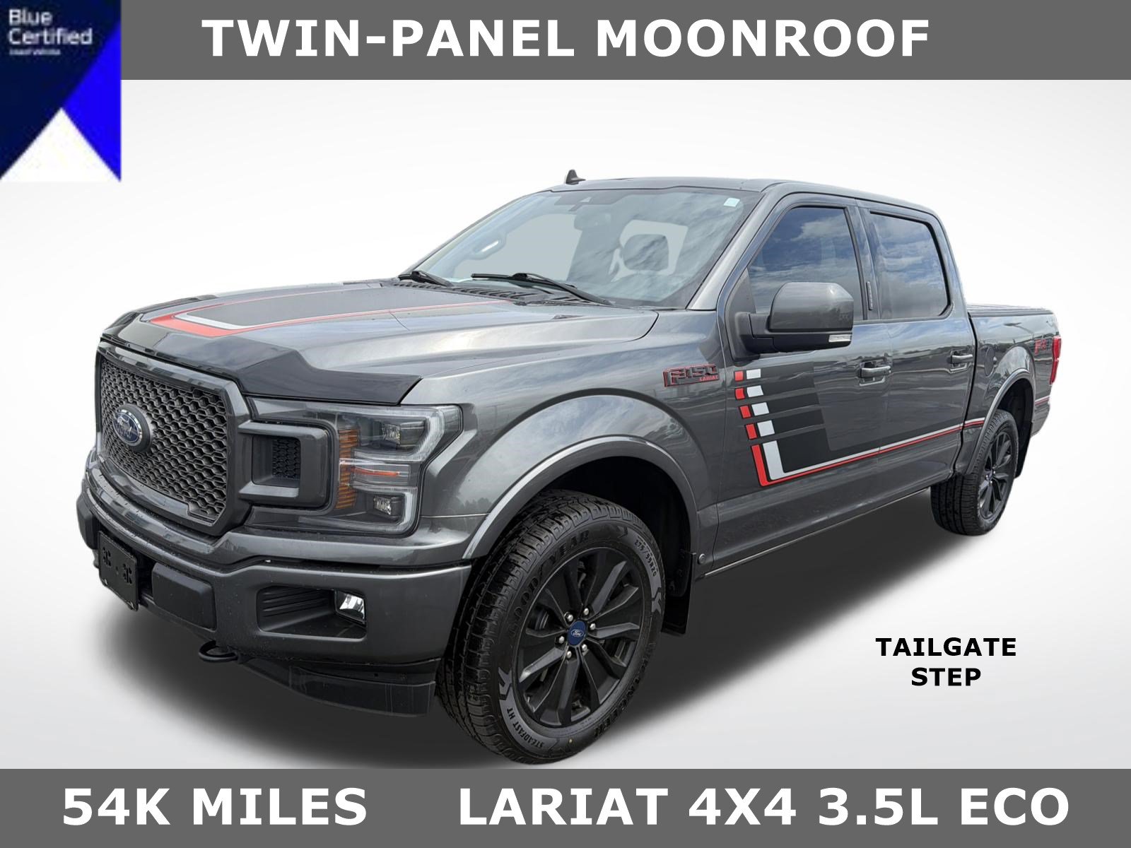 Certified 2019 Ford F150 Lariat w/ Equipment Group 502A Luxury AWD/4WD image 1