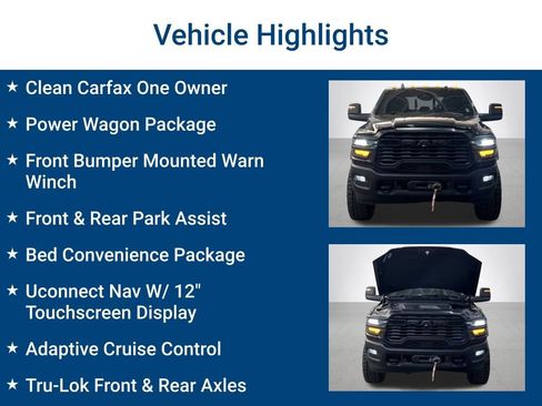 Used 2025 RAM 2500 Tradesman w/ Power Wagon Package AWD/4WD image 3