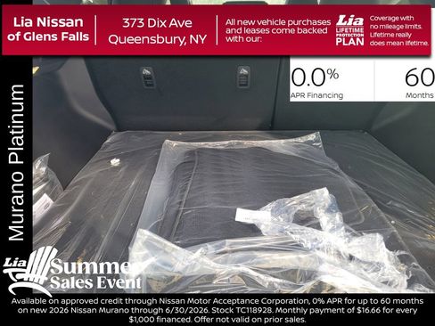 New 2026 Nissan Murano Platinum w/ Cargo Package AWD/4WD image 35