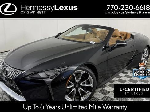 Used 2023 Lexus LC 500 Convertible w/ Touring Package RWD image 1