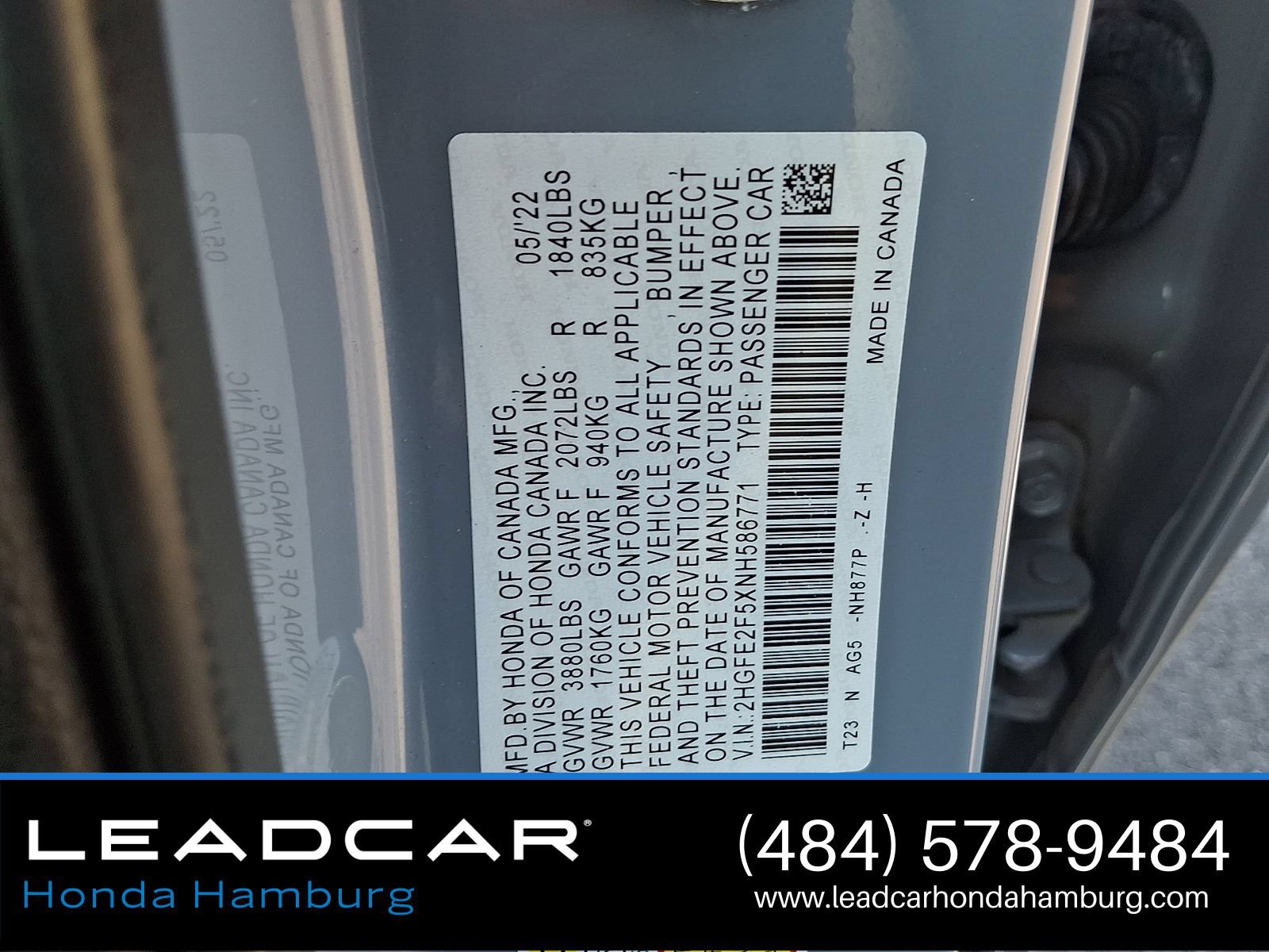 Used 2022 Honda Civic Sport image 27