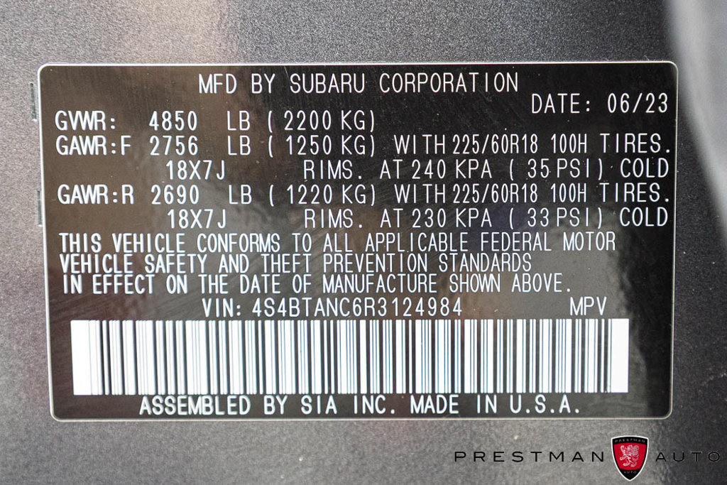 Used 2024 Subaru Outback Limited AWD/4WD image 44