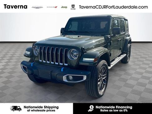 Used 2023 Jeep Wrangler Unlimited Sahara w/ Cold Weather Group AWD/4WD image 1