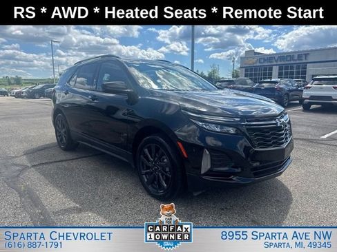 Used 2024 Chevrolet Equinox RS w/ LPO, Floor Liner Package AWD/4WD image 1