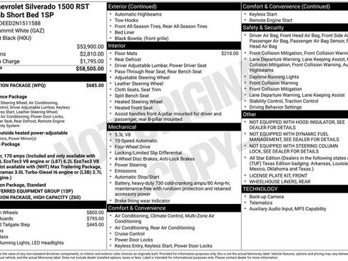 Used 2022 Chevrolet Silverado 1500 RST w/ Protection Package AWD/4WD image 16