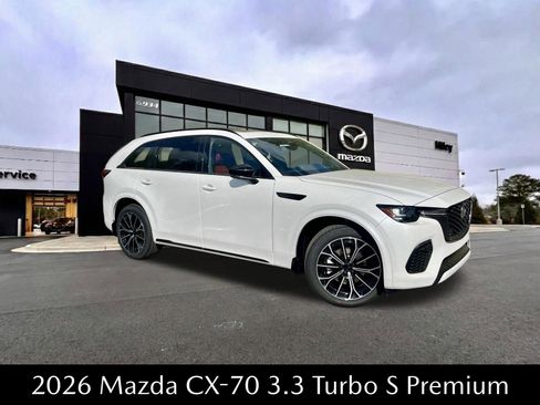New 2026 MAZDA CX-70 3.3 Turbo S w/ Premium Package AWD/4WD image 1