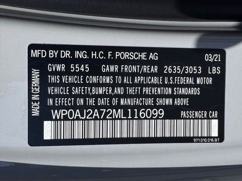 Used 2021 Porsche Panamera RWD image 44