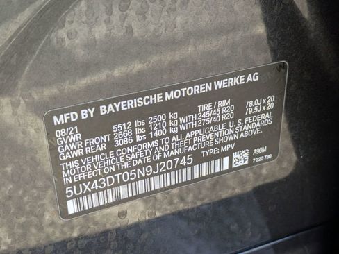 Used 2022 BMW X4 M40i w/ Premium Package image 33