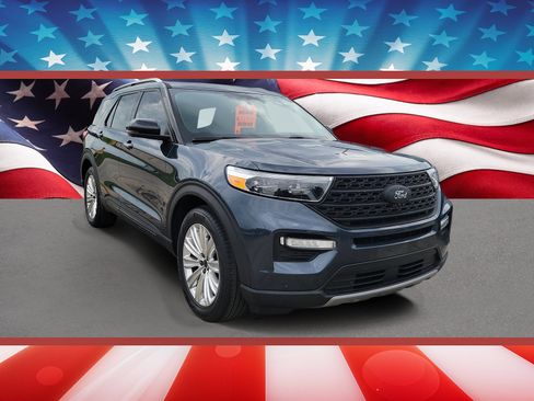 Used 2023 Ford Explorer Limited w/ Limited Technology Package RWD image 1