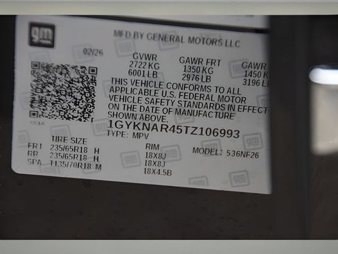 Used 2026 Cadillac XT5 Luxury w/ LPO, Floor Liner Package FWD image 26